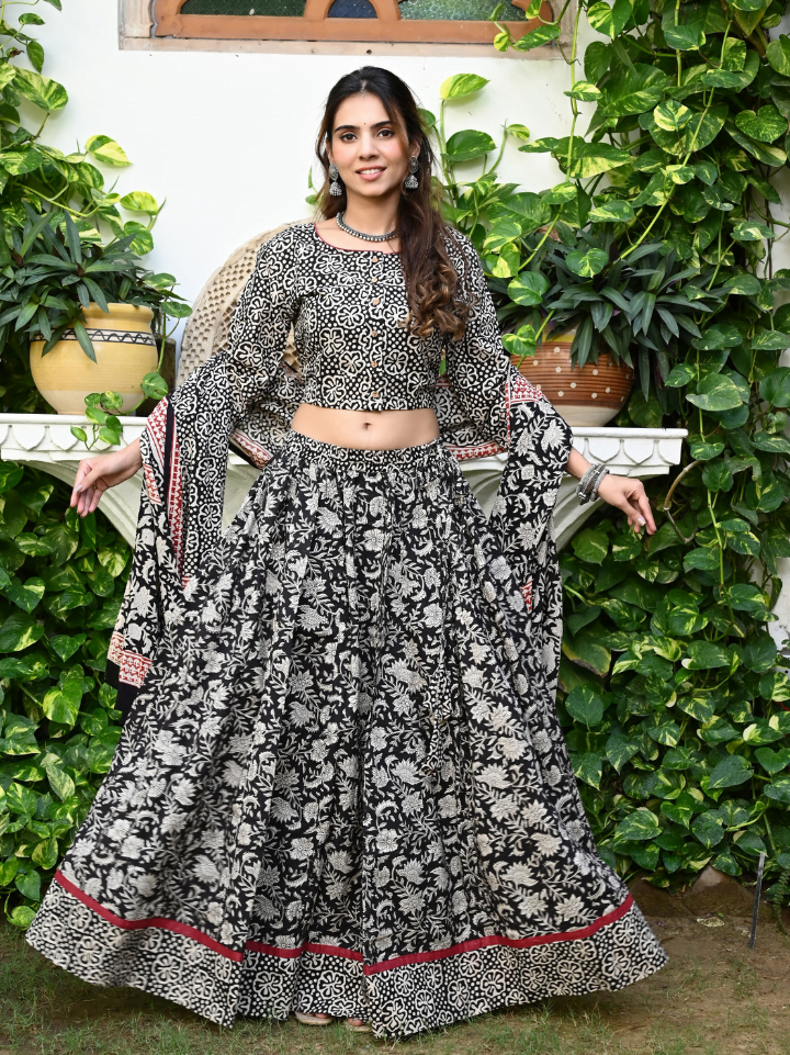 Party Wear Printed Lehenga Choli