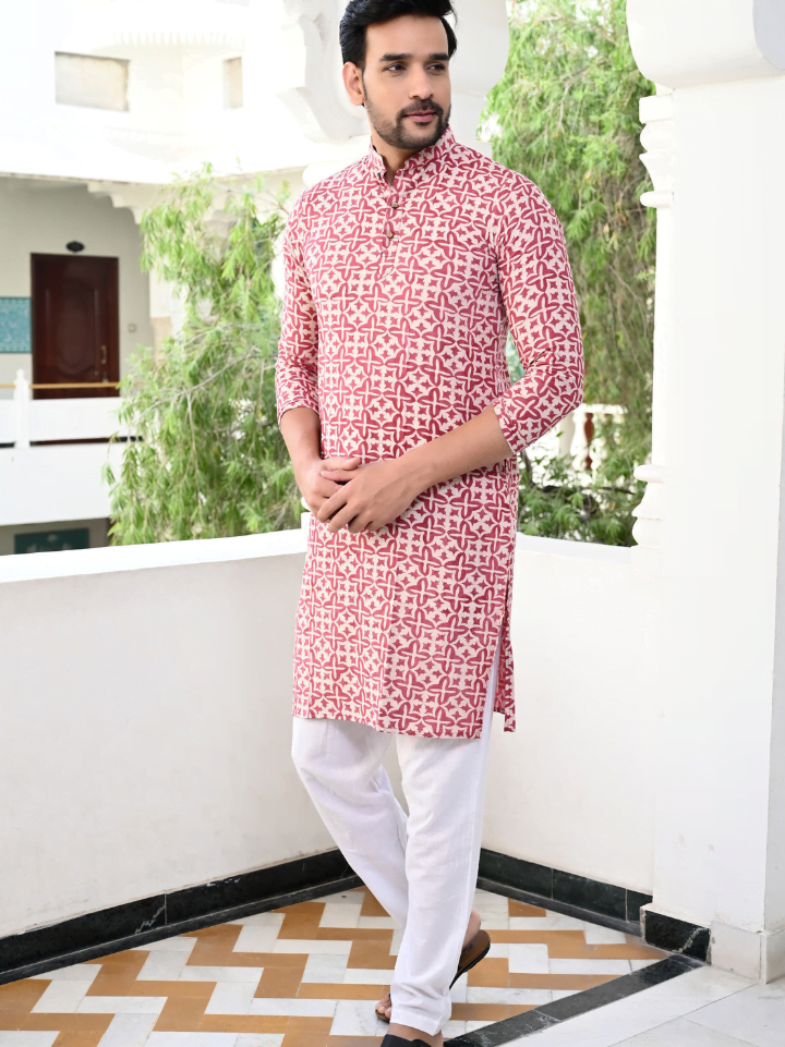 Pure Cotton Kurta for Men