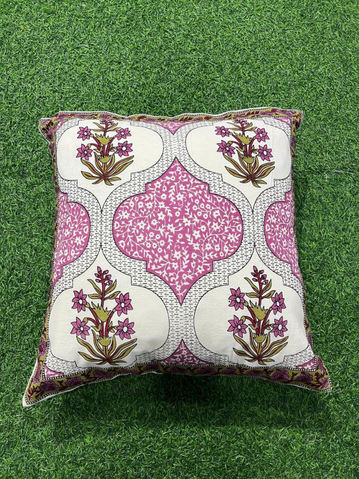 Block Printed Cushion Covers