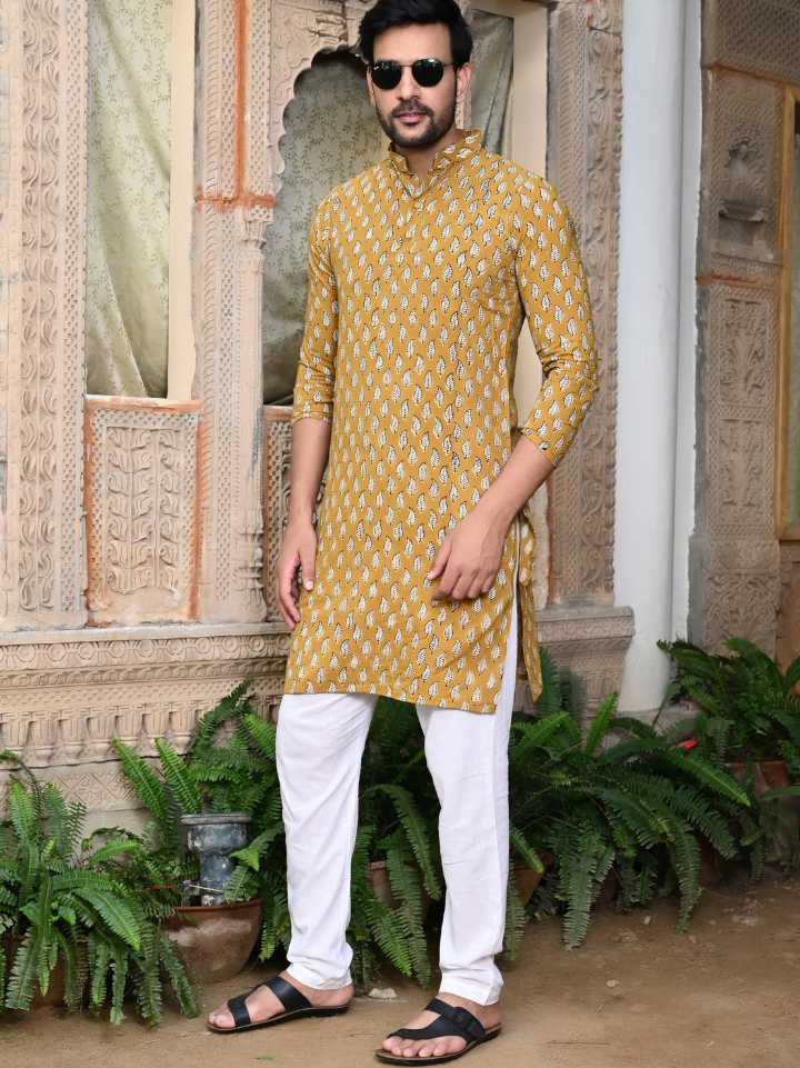 Pure Cotton Kurta for Men