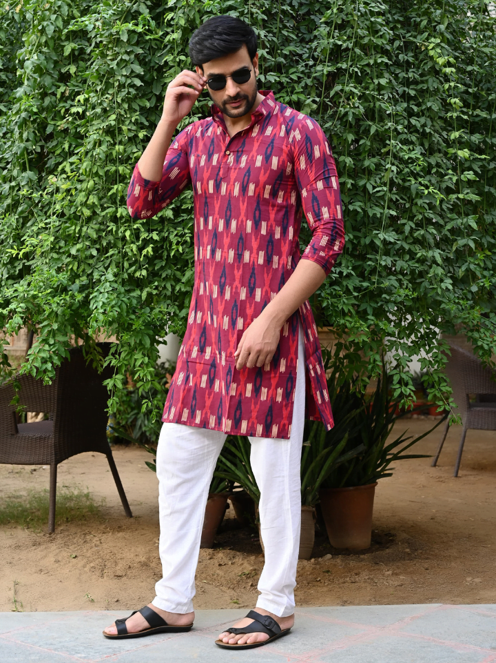 Pure Cotton Kurta for Men