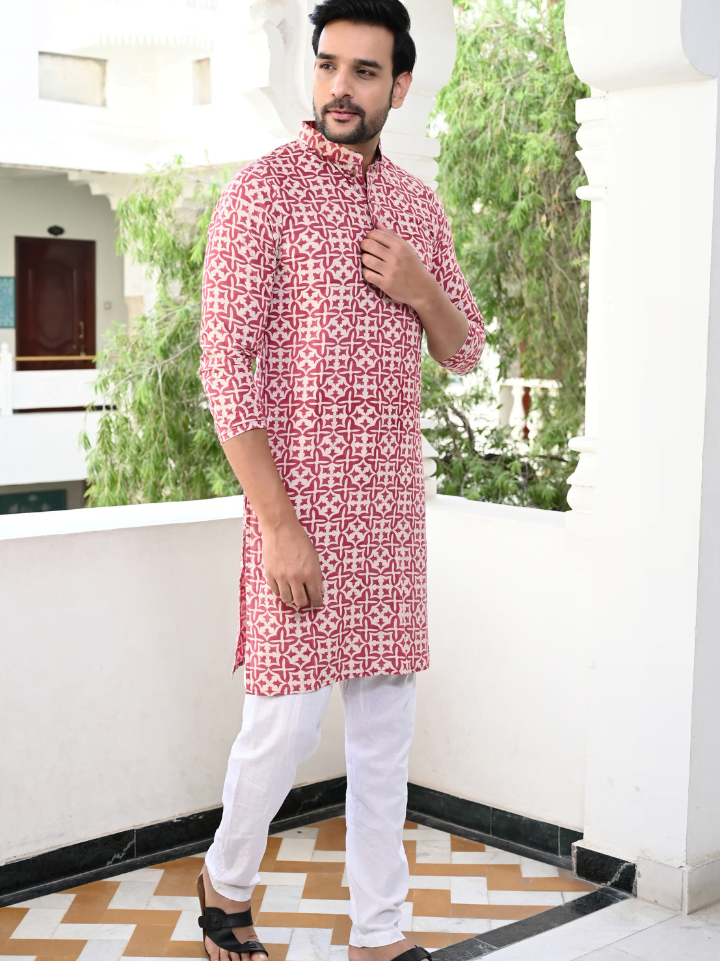 Pure Cotton Kurta for Men