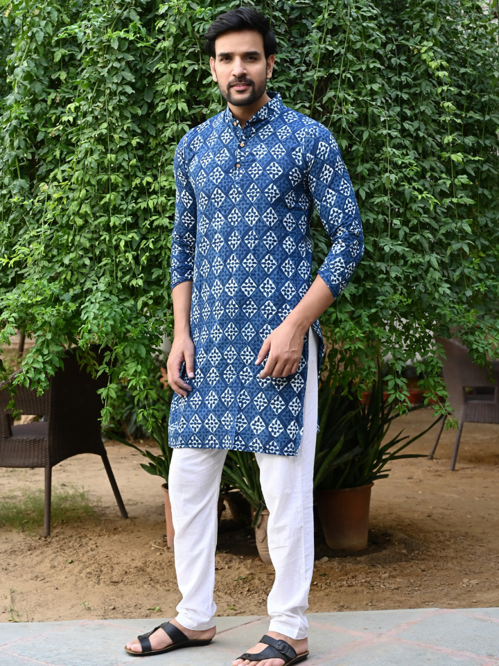 Pure Cotton Kurta for Men