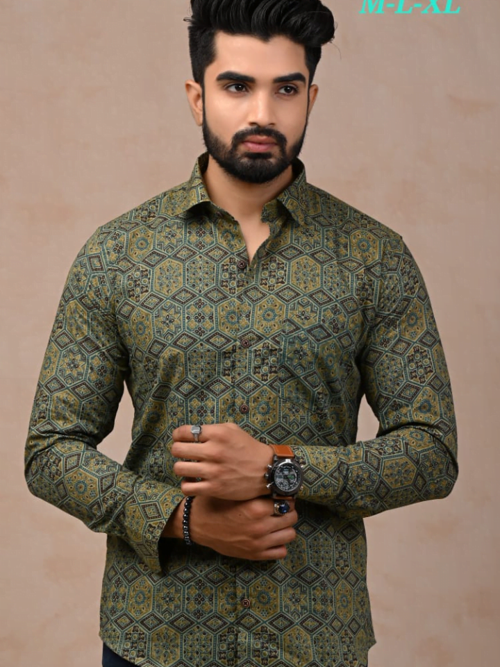 Full Sleeves Cotton Shirts for Men