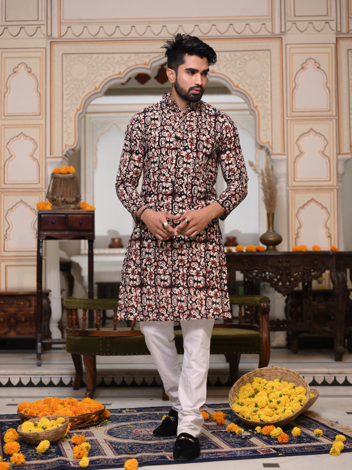 Pure Cotton Kurta for Men