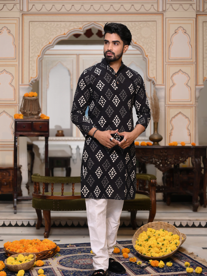 Pure Cotton Kurta for Men