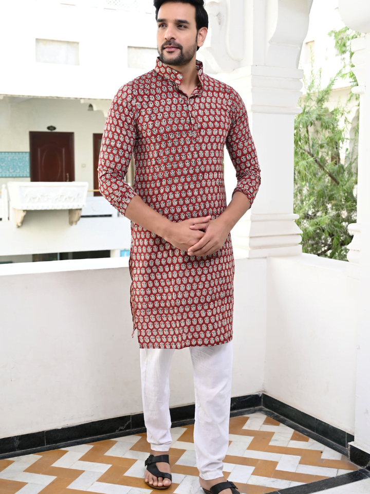 Pure Cotton Kurta for Men