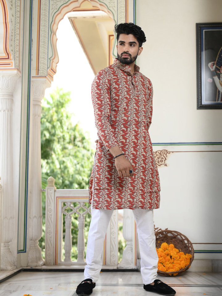 Pure Cotton Kurta for Men