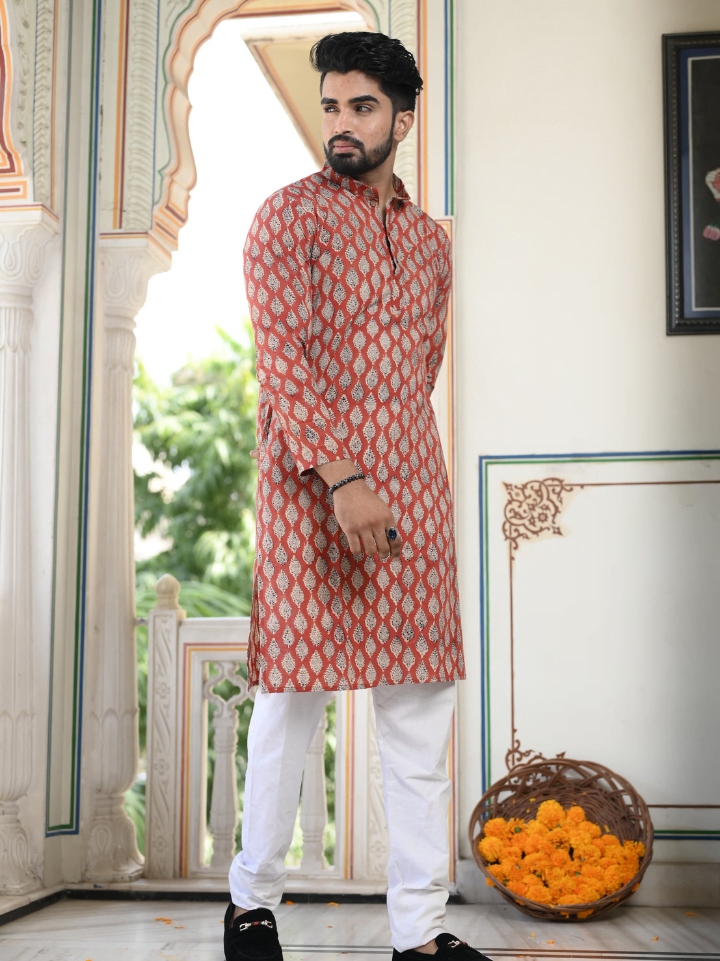 Pure Cotton Kurta for Men