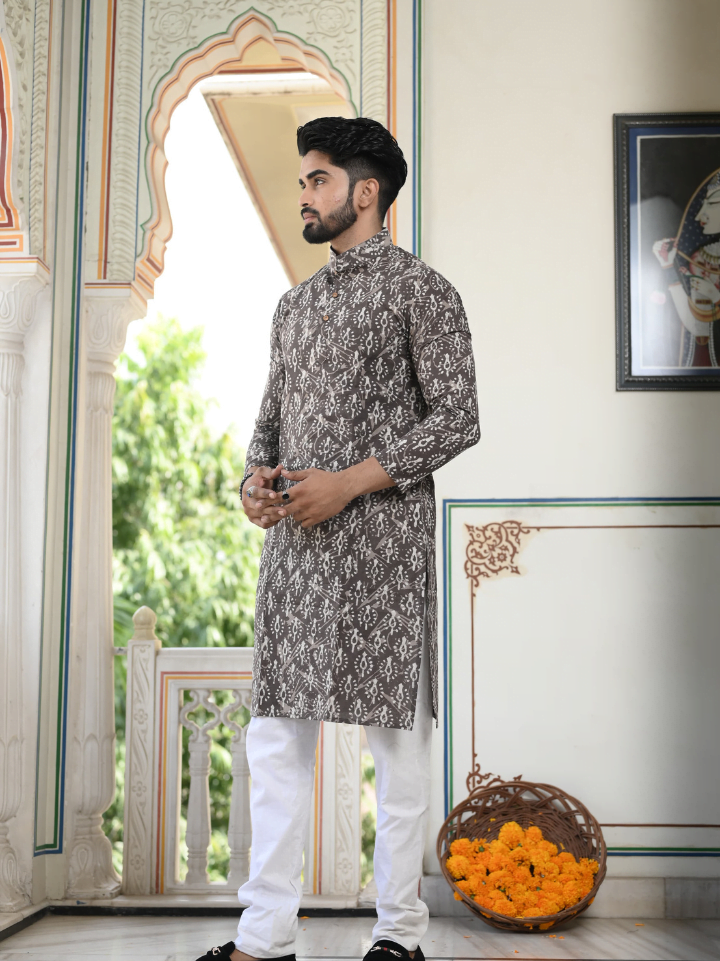 Pure Cotton Kurta for Men