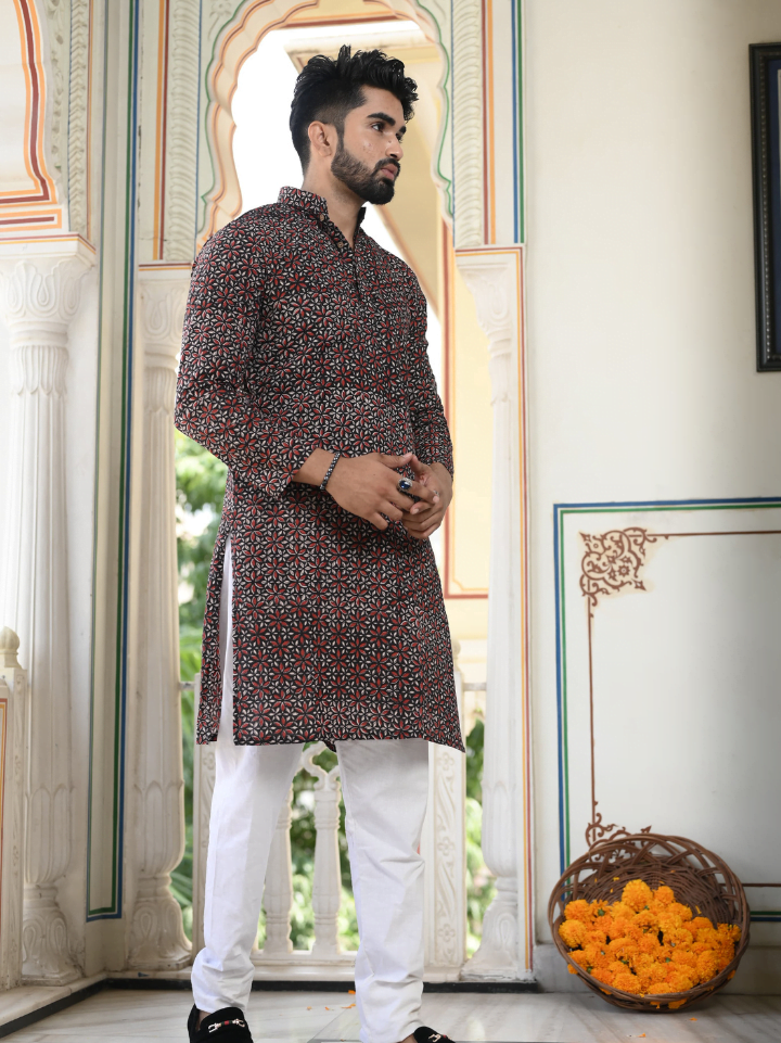 Pure Cotton Kurta for Men