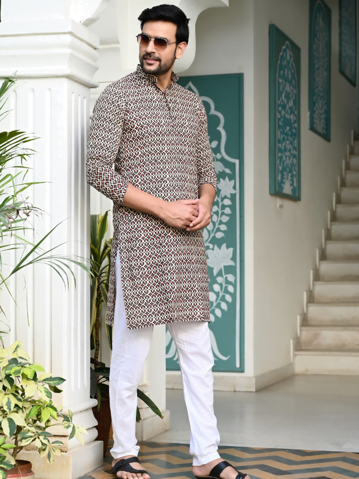 Pure Cotton Kurta for Men