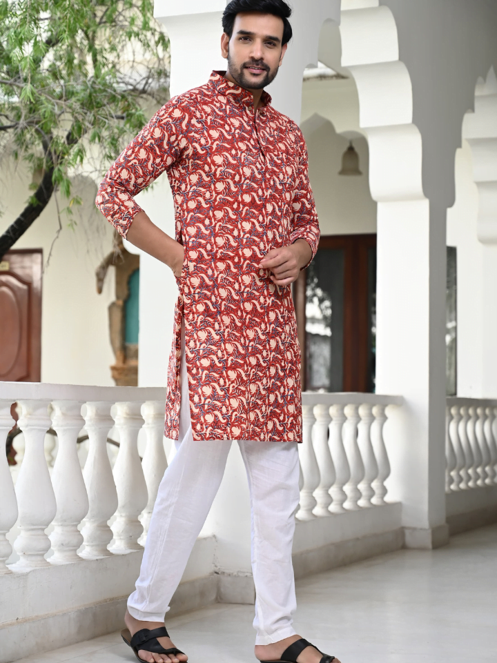 Pure Cotton Kurta for Men