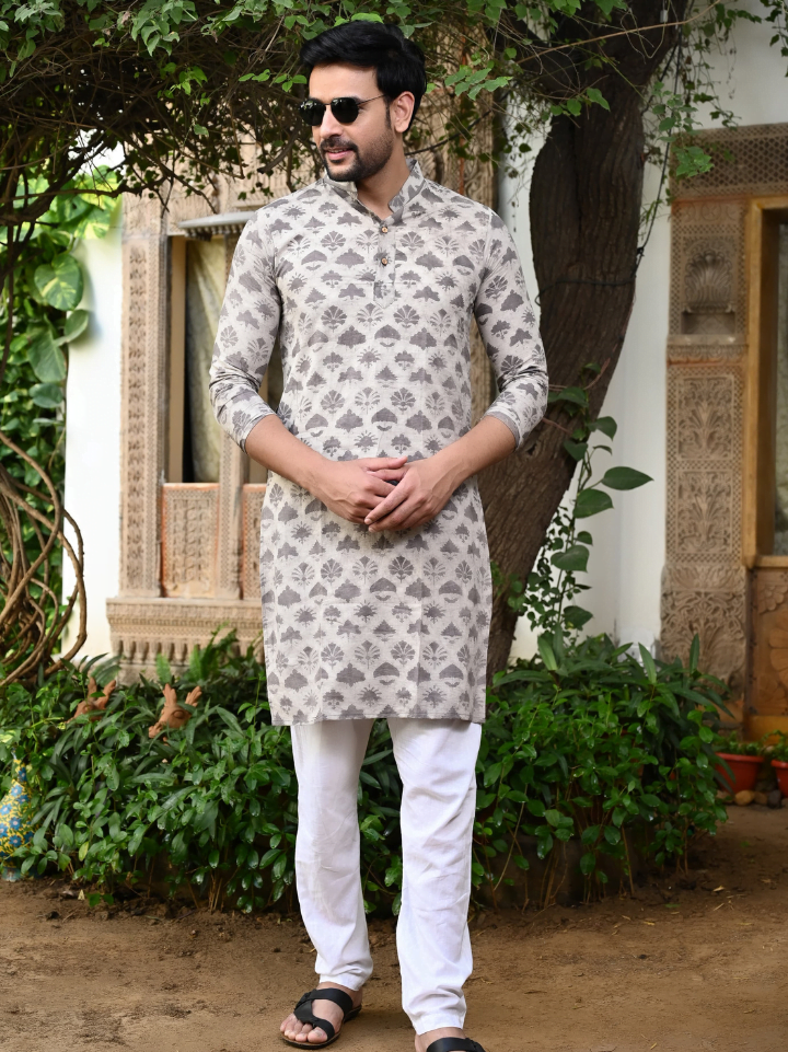 Pure Cotton Kurta for Men