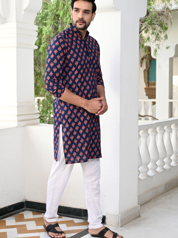 Pure Cotton Kurta for Men