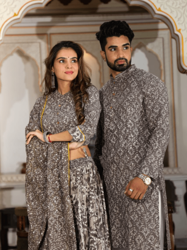 Couple Matching Lehenga & Kurta