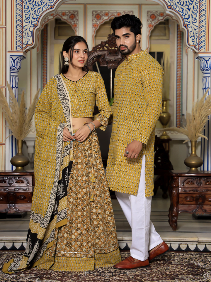 couple matching outfits indian