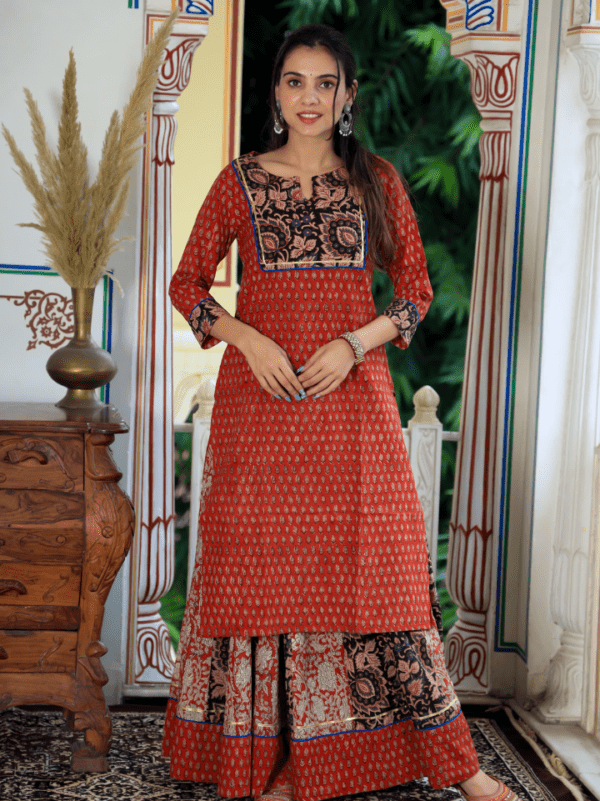 Designer Long Kurta & Skirt without Dupatta