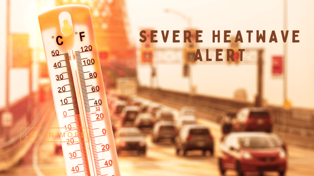 Severe heatwave alert