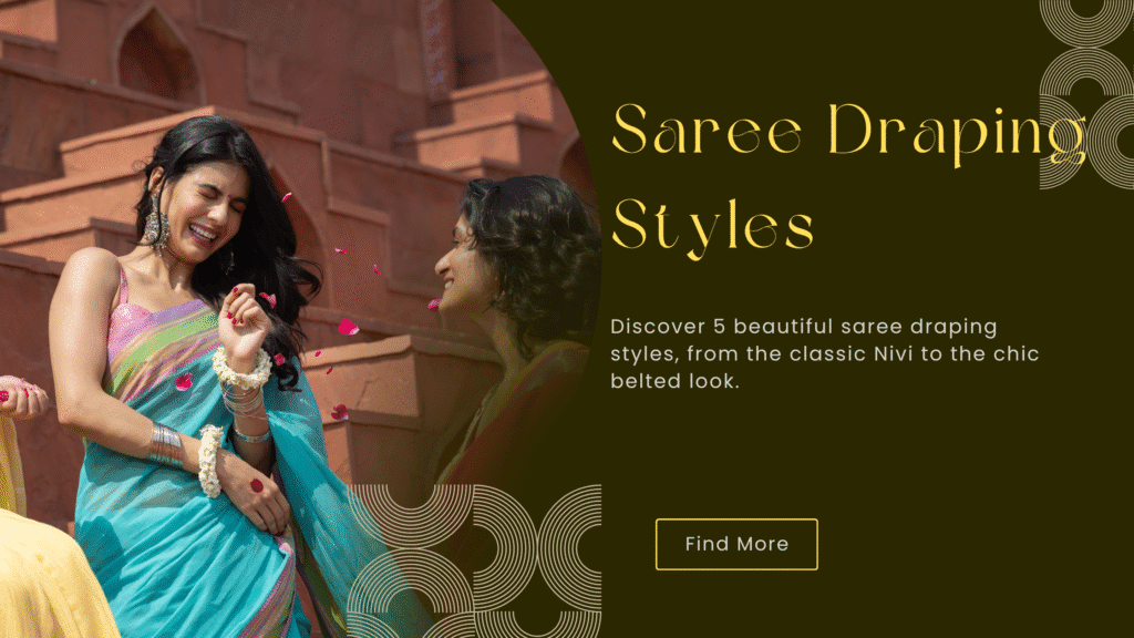 Saree draping styles
