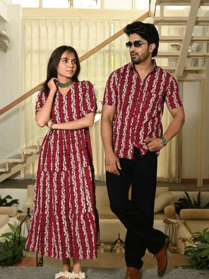 couple dress matching