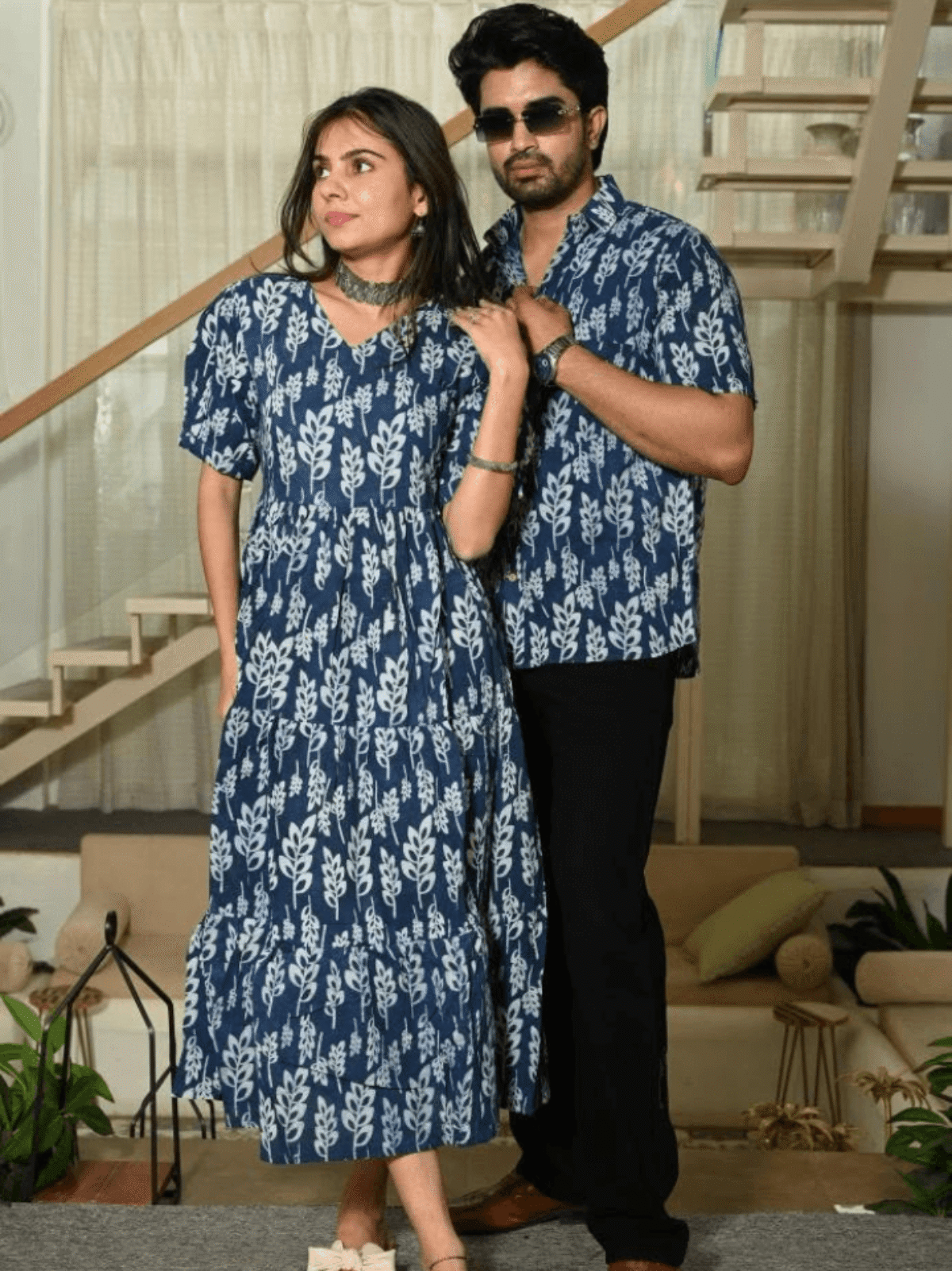 new couple dress design Still wondering what to wear right after your wedding? Here's the best dress matching outfit idea for newlywed couples! Perfect for post-wedding photoshoots, receptions, or your first Dawat as husband and