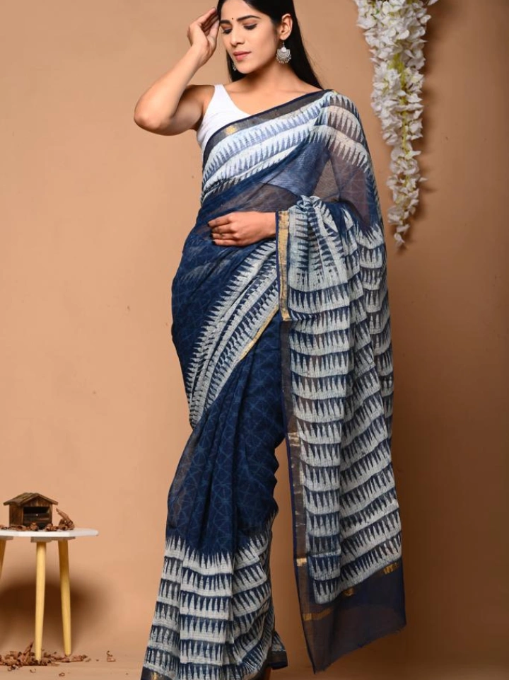 Pure Cotton Kota Doria Saree for Women