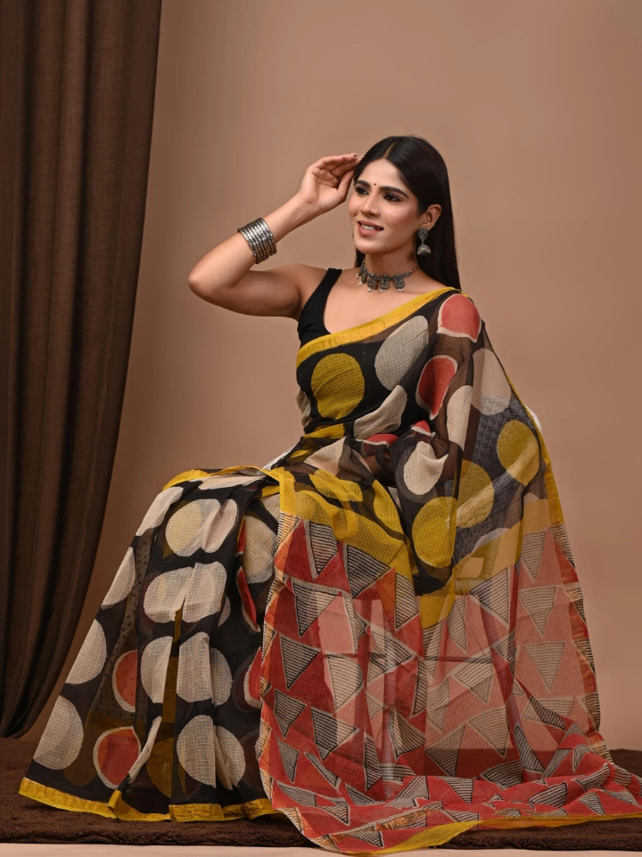 Pure Cotton Kota Doria Saree for Women