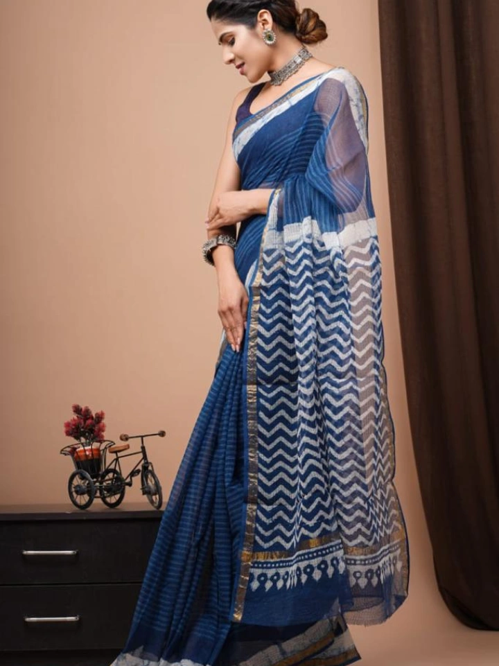 Pure Cotton Kota Doria Saree for Women