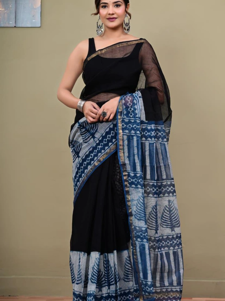 Pure Cotton Kota Doria Saree for Women