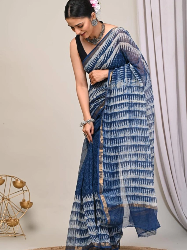 Pure Cotton Kota Doria Saree for Women