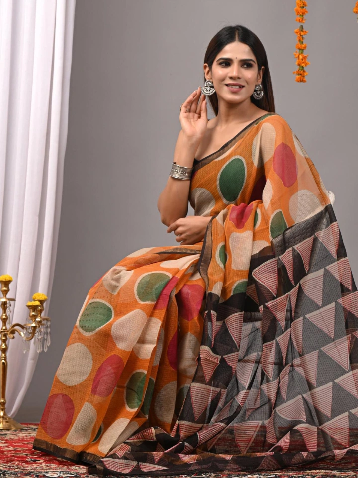 Pure Cotton Kota Doria Saree for Women