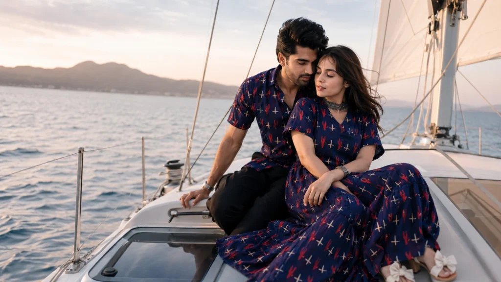Pre Wedding Shoot Dresses for Couples by SA Fab
